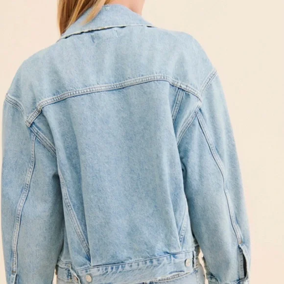 Agolde Markita Denim Jacket - Picture 2 of 8